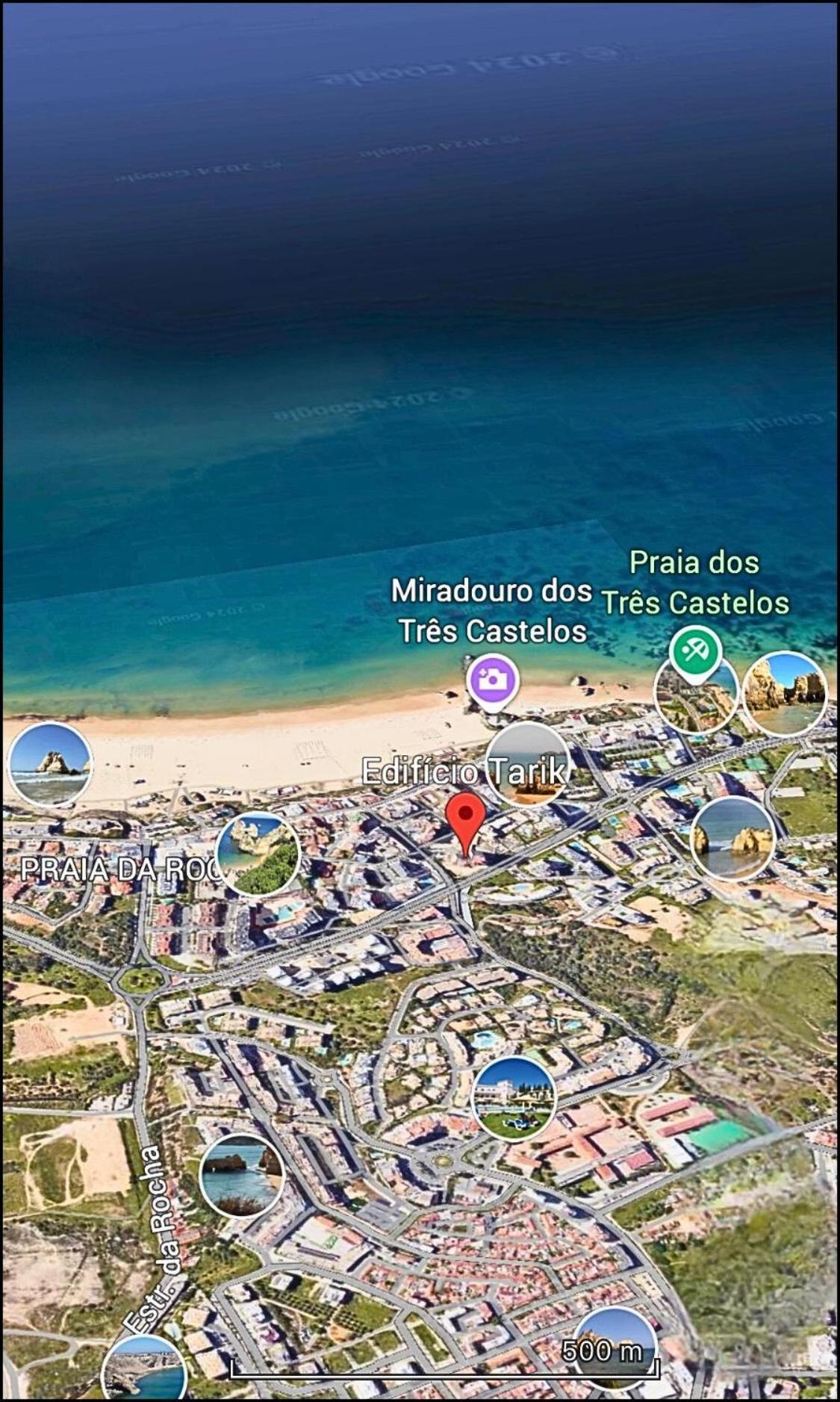 Luxury 2 Min Beach With Balcony, Ocean View, Wifi, Ac, Smarttv Portimão Eksteriør bilde